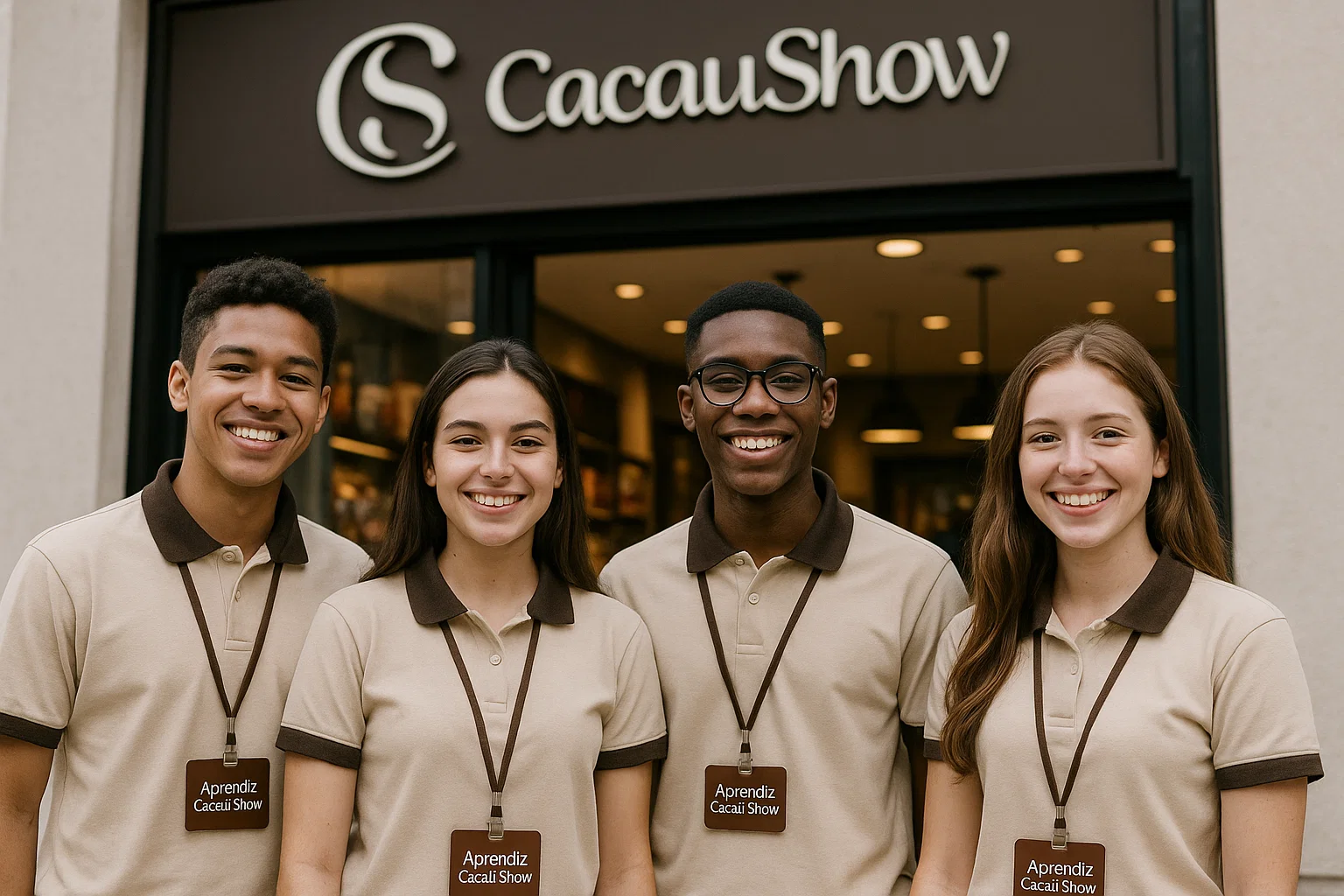 Jovem Aprendiz Cacau Show abre 800 vagas; confira os requisitos e como se candidatar Imagem: Geração/FDR