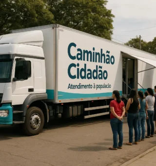 Caminhão Cidadão leva serviços gratuitos para a população nesta quinta (14/08)