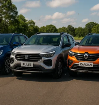 Volkswagen Tera, Fiat Pulse ou Renault Kardian: Compare os modelos e descubra qual é o melhor para você