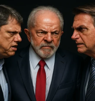 Pesquisa: Lula empataria com Bolsonaro no 1º turno e venceria Tarcísio, revela levantamento