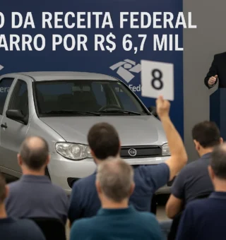 Já pensou em comprar um carro por R$ 6,7 mil? O leilão da Receita Federal pode ser a sua chance; saiba mais