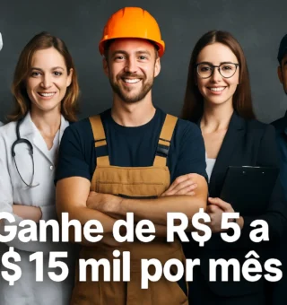 Conheça as 5 profissões com curta formação e salários altos de R$ 5 mil, R$ 7 mil e até R$ 15 mil