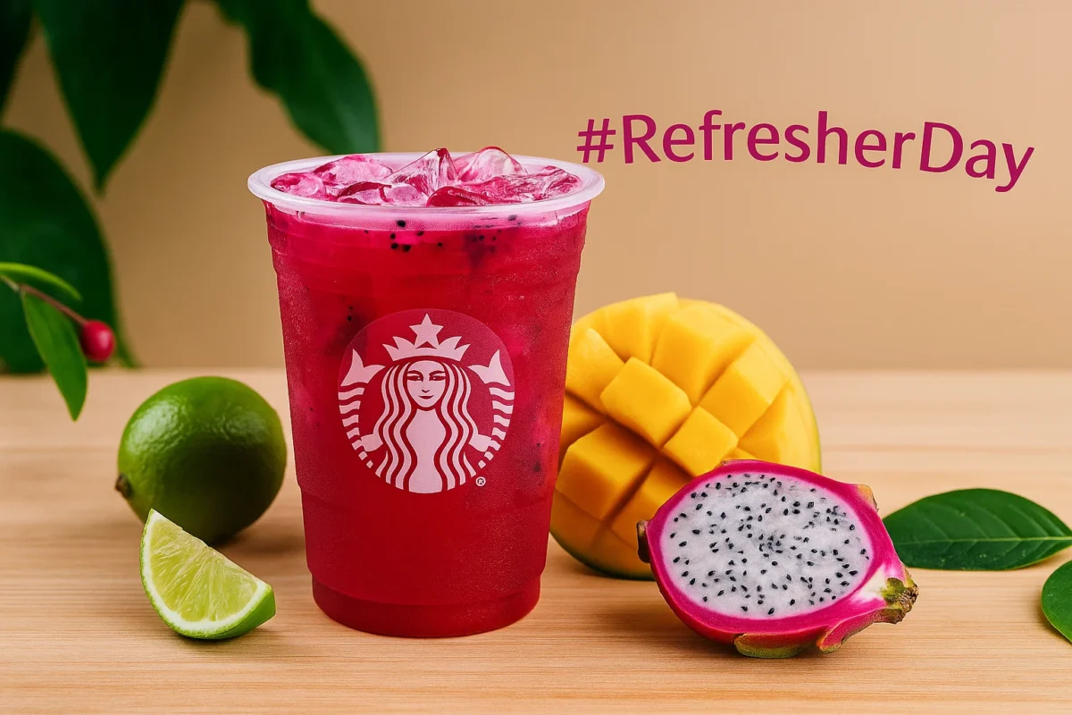 Starbucks celebra #RefresherDay com bebida gratuita nesta segunda (04); veja como retirar a sua