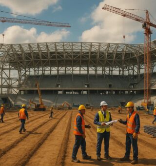 Reforma do estádio do time de futebol do Olaria comprado por famoso