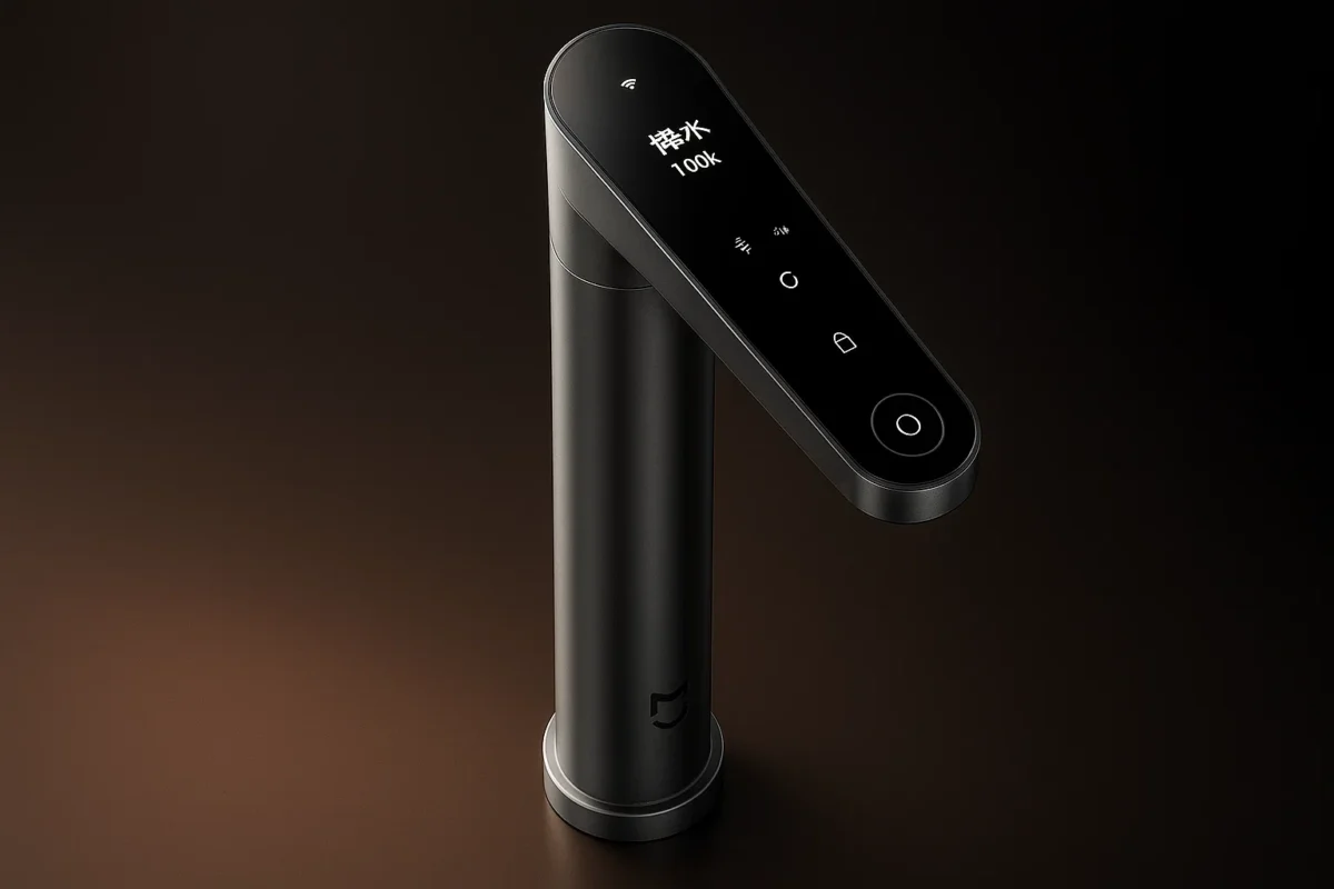 Xiaomi lança torneira inteligente Mijia: Água quente instantânea e purificação em até 95ºC