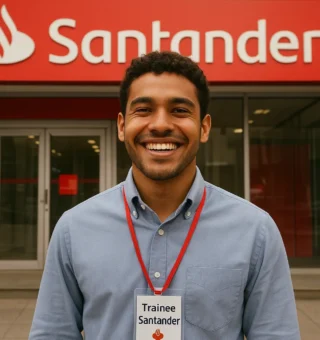 Já pensou em trabalhar no Santander? Banco lança programa com salários de R$ 9,2 mil mais benefícios