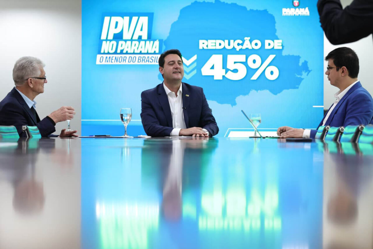 45% mais barato! Redução histórica confirmada para o IPVA do Paraná; veja quando começa a valer
