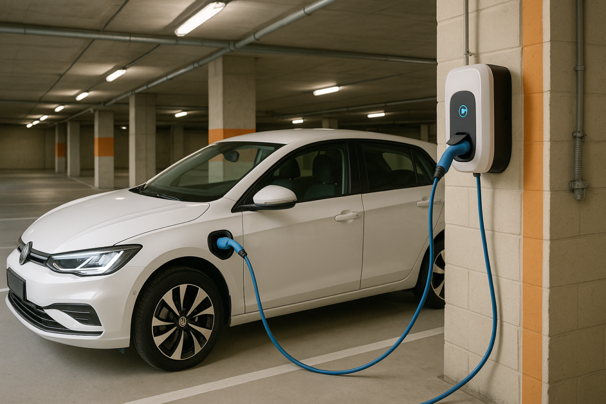 Condomínios serão multados se não seguirem essas regras para recarga de carro elétrico