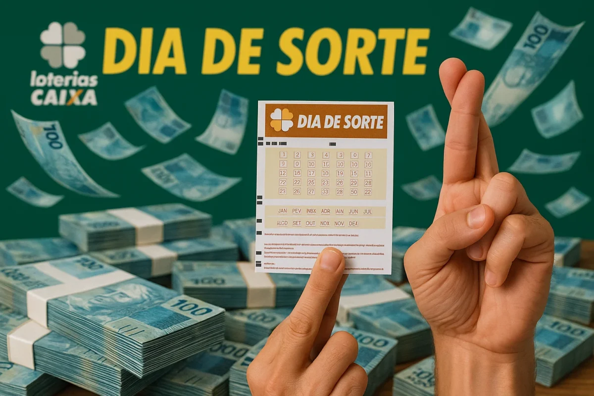 Resultado do Dia de Sorte 1183: Confira os números sorteados hoje