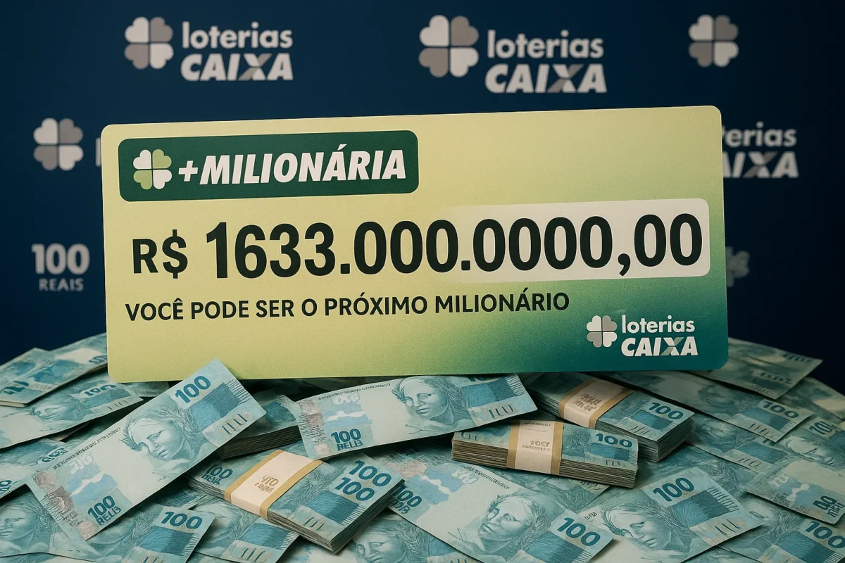 +Milionária sorteia R$ 163 MILHÕES nesta quarta-feira (24/09); não perca a chance de ganhar!