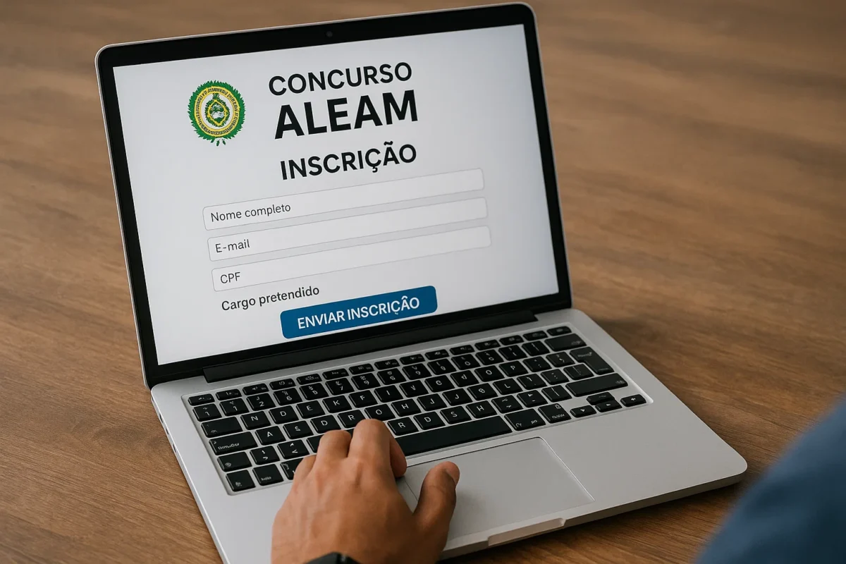 Concurso ALEAM: Inscrições abertas hoje (10/09) – Garanta sua vaga agora!