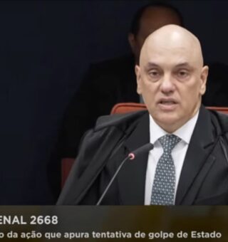 Alexandre de Moraes julgando a Ação Penal 2668