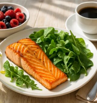 Alimentos anti-inflamatórios na mesa