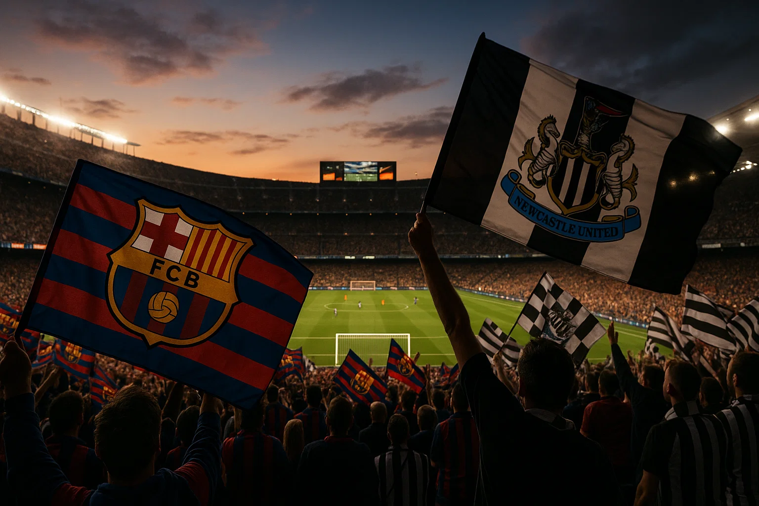 Barcelona x Newcastle