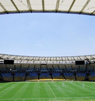 Estádio do Maracanã onde vai acontecer o jogo do Brasil e Chile