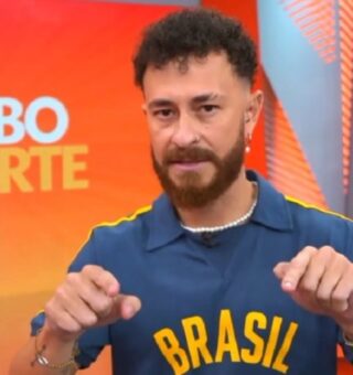 Fred falando sobre a Cazé TV e Globo
