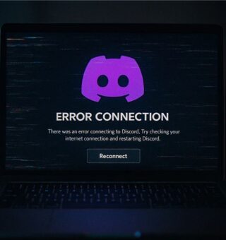 Logo do Discord como se estivesse com falha