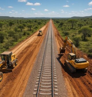 Imagem da construção da Fiol