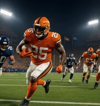 Captura de um jogo da NFL