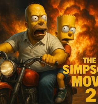 Ilustração do anúncio de The Simpsons Movie 2