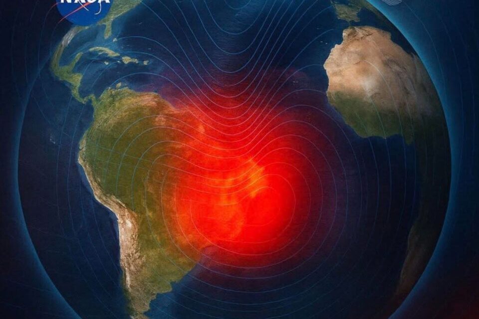 NASA alerta para anomalia no universo que atinge exatamente o Brasil - Entenda se precisa se preocupar