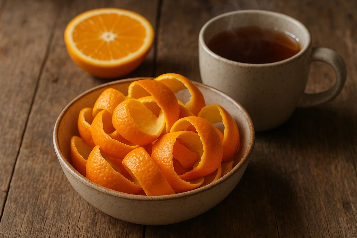 casca de laranja