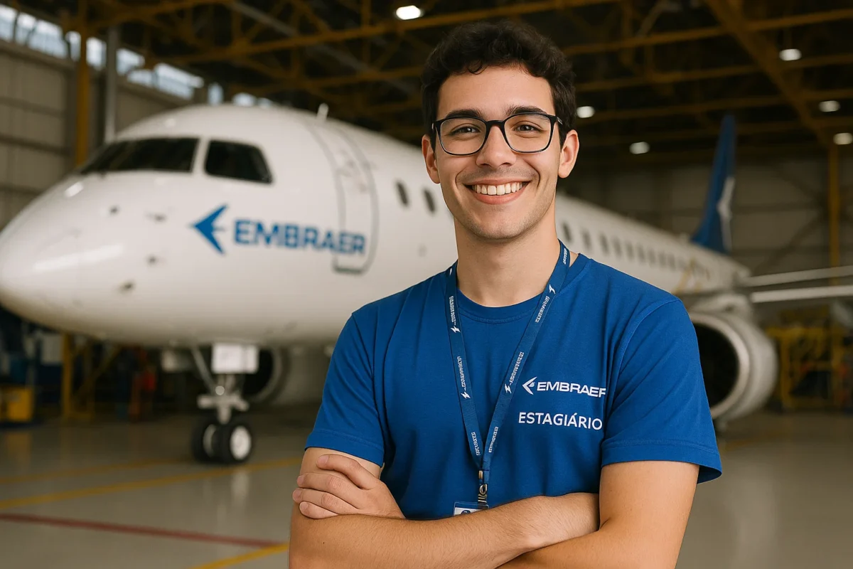Embraer abre inscrições para Programa de Estágio com 300 vagas em todo o Brasil – Inscreva-se já!