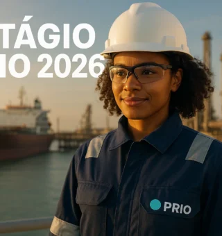 Estágio PRIO 2026: inscrições abertas para bolsa de R$ 2,5 mil e cartão Flash de R$ 1,6 mil + benefícios; veja etapas