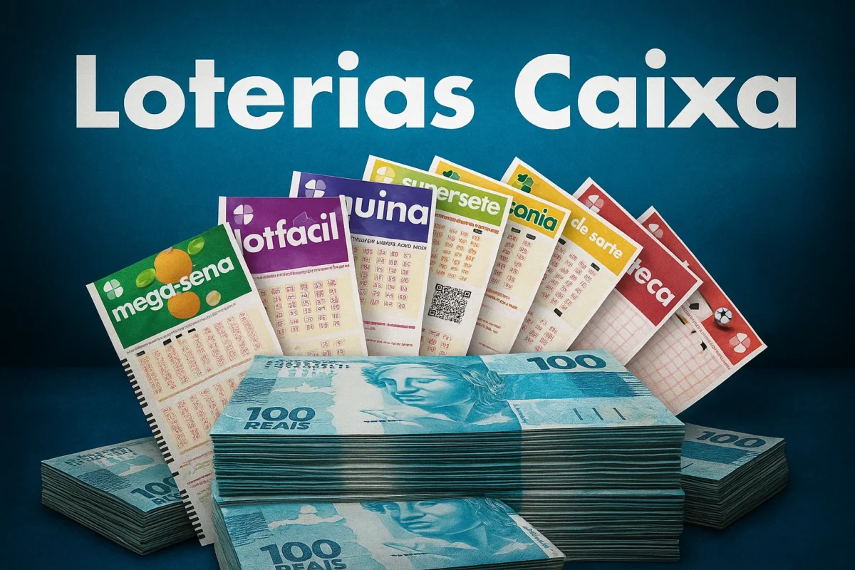 Conheça todas as LOTERIAS CAIXA; elas podem te deixar milionário