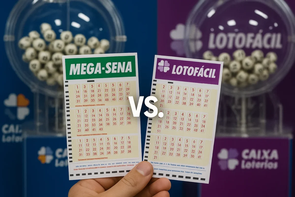 Comparativo: Mega-Sena vs. Lotofácil – qual é mais vantajosa?
