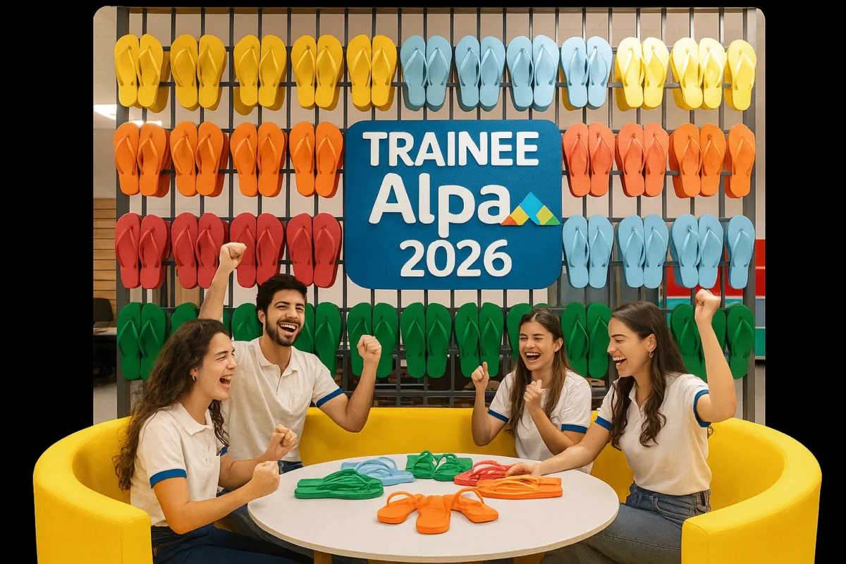Programa Trainee Alpargatas 2026: Salário de R$ 7.350 e oportunidade de crescimento na empresa!