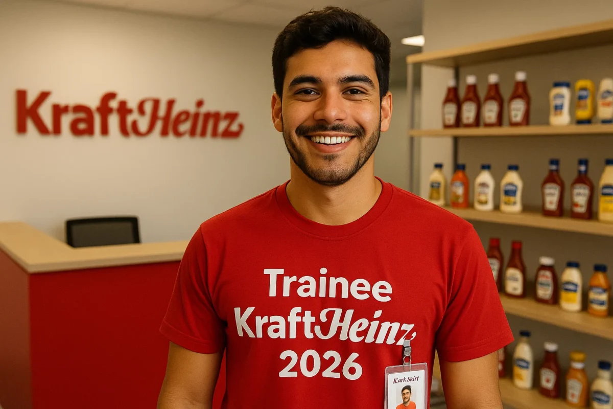 Trainee Kraft Heinz 2026: Bolsa de R$ 5.000 e oportunidade de crescimento profissional – Inscreva-se agora!