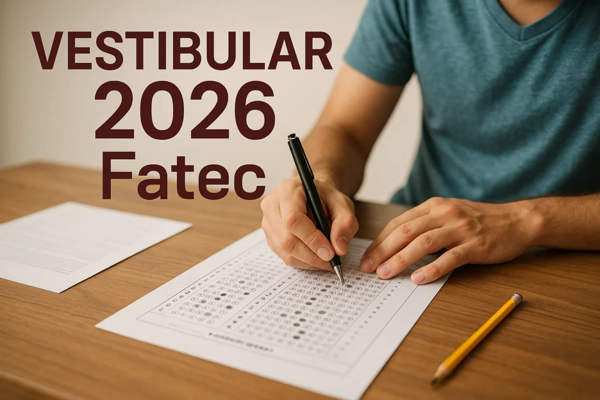 Fatecs SP: Inscrições abertas para o VESTIBULAR 2026; não perca a chance de garantir seu futuro!