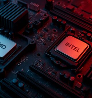 Uma placa com AMD ou Intel