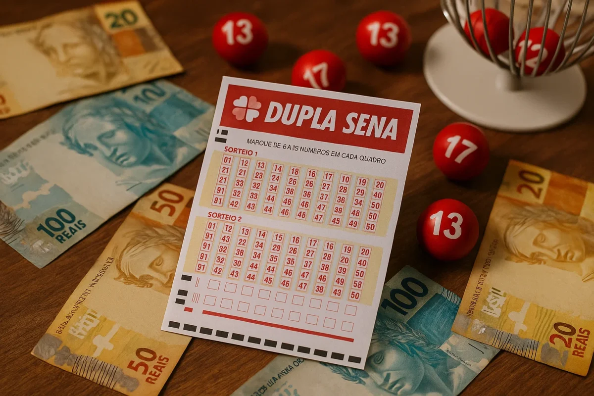 Dupla Sena acumulada oferece R$ 14,5 milhões neste 03/10; não perca a chance
