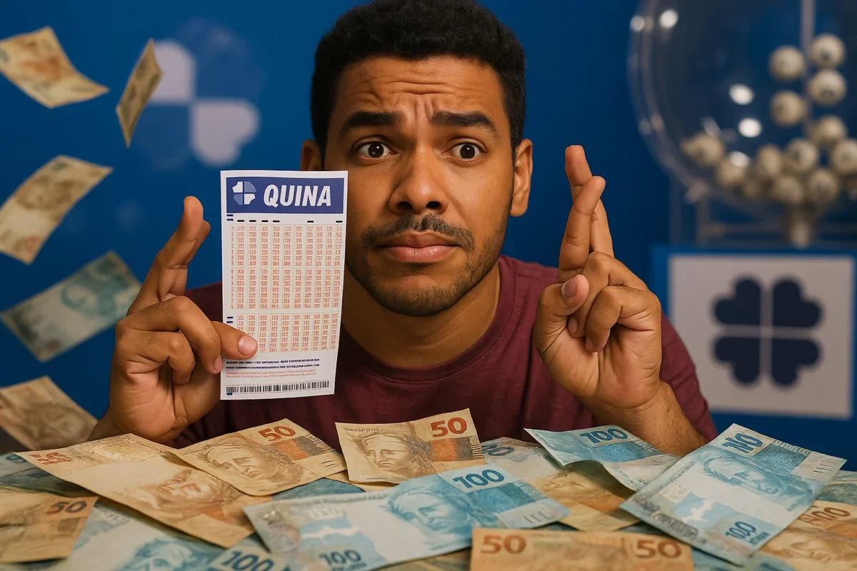 Quina acumulada chega a R$ 15 milhões; participe do sorteio de hoje, 03/10