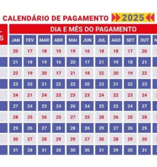 Calendário do Bolsa com Dezembro no destaque