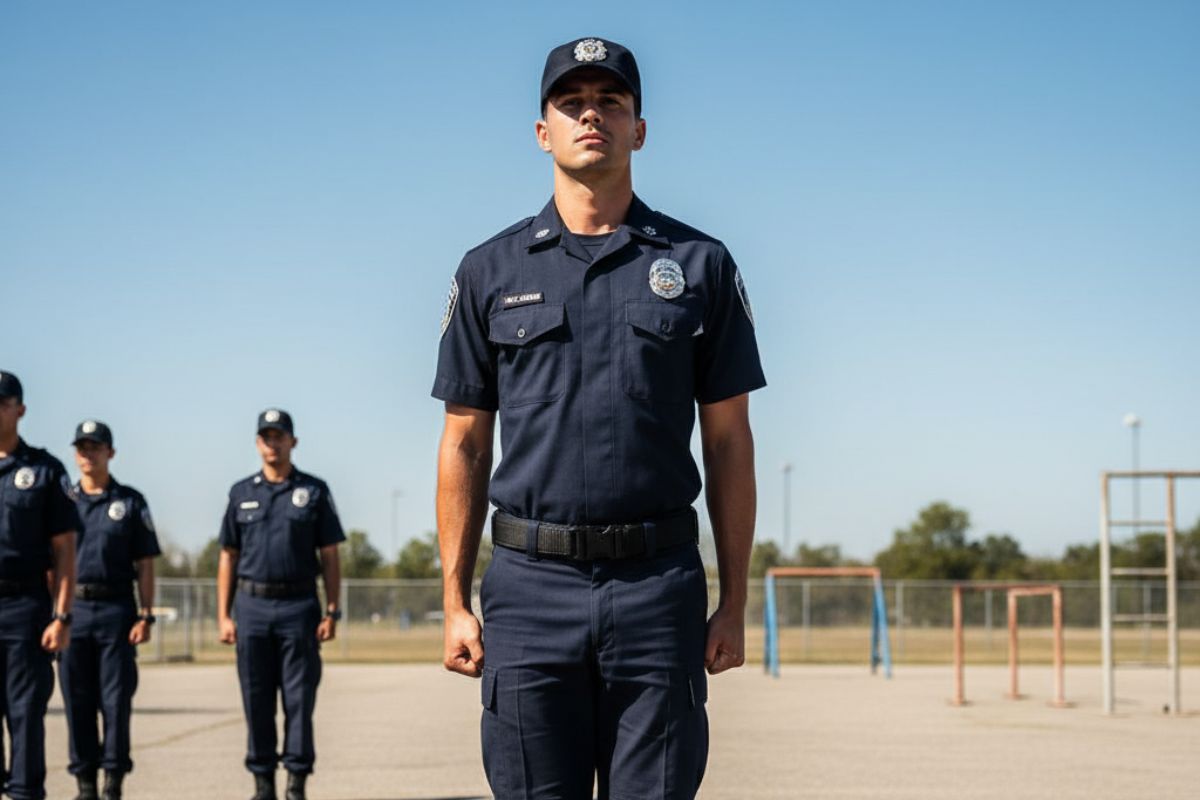 Um policial em formação