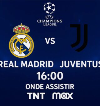 Capa do jogo Real Madrid x Juventus