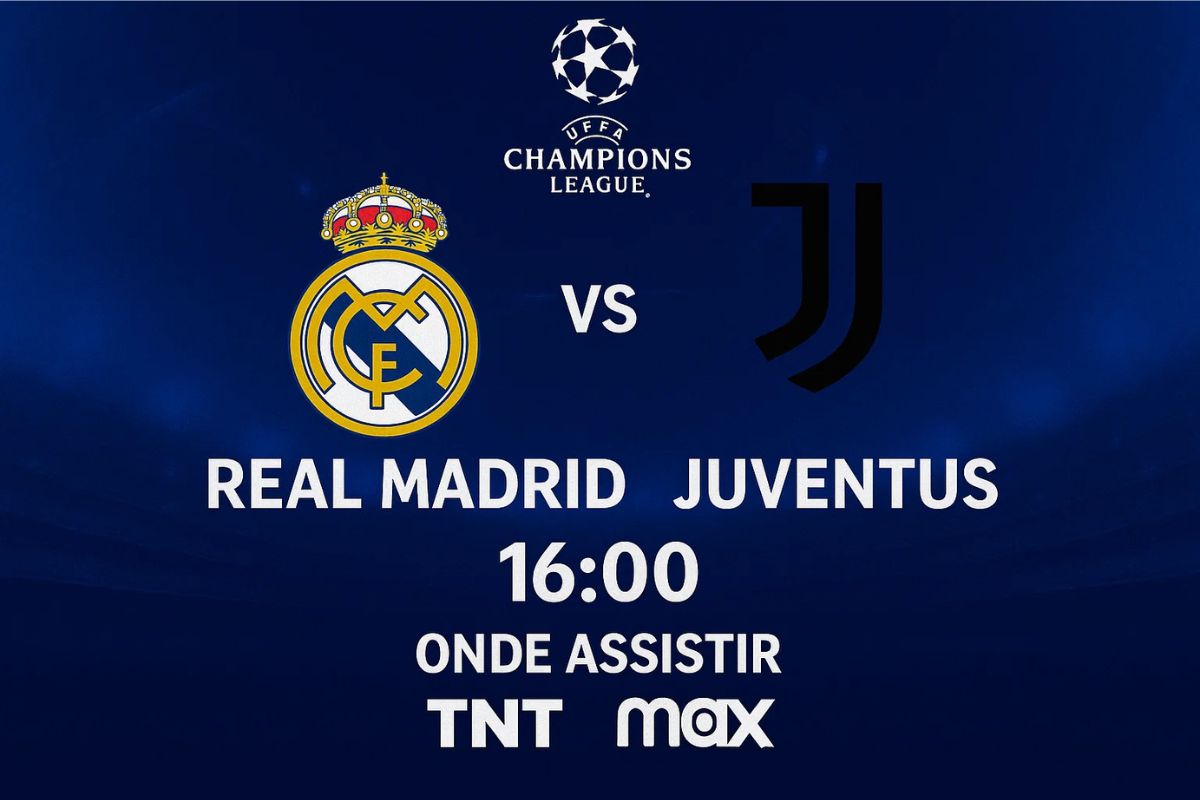 Capa do jogo Real Madrid x Juventus