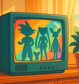 TV Globinho em uma televisão