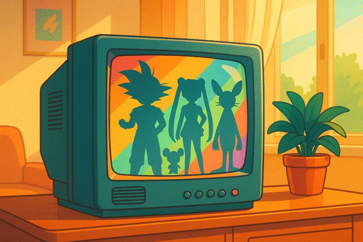 TV Globinho em uma televisão