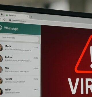 Whatsapp Web com vírus