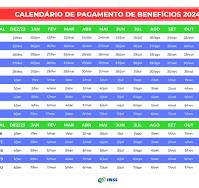 Calendário INSS de outubro: Acompanhe as datas de pagamento e saiba quem recebe primeiro