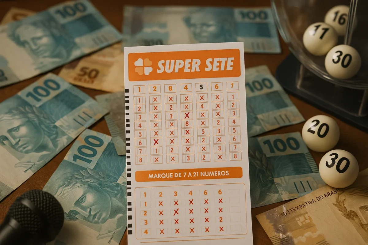 Super Sete sorteia R$ 1,8 milhão em 03/10; confira dezenas e próximos concursos
