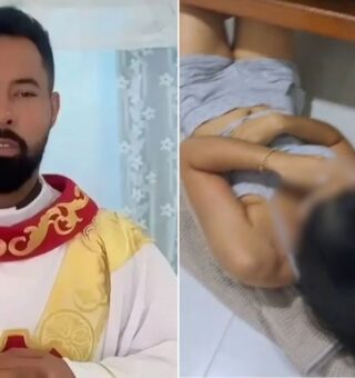 Vídeo do padre com noiva viraliza e levanta debate: Eles vão receber indenização pela fofoca