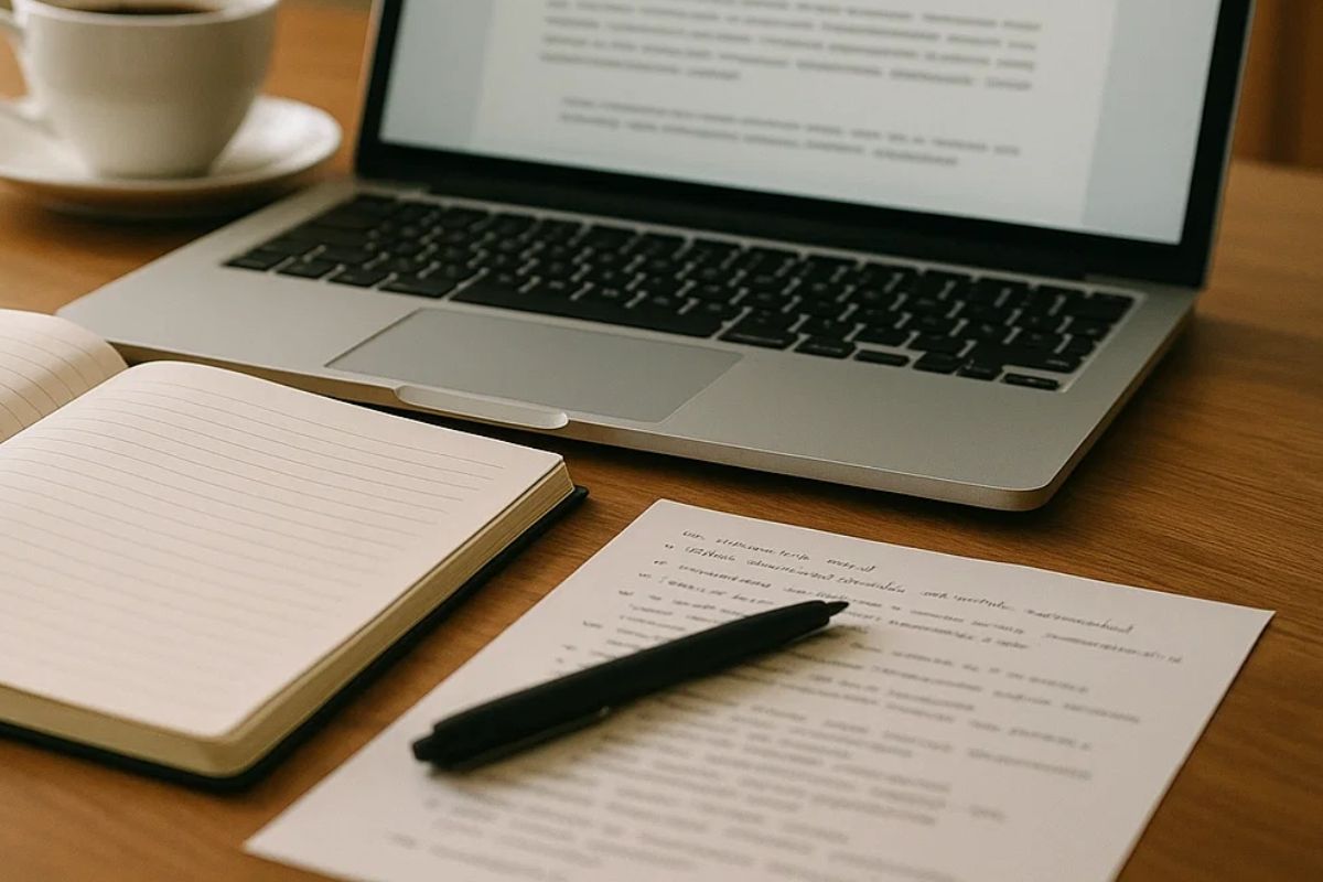 Uma mesa organizada para se preparar para o Concurso Prefeitura de Manaus (CGM e SEMMAS) 2026