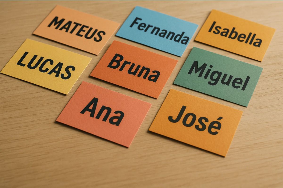 Nomes após o levantamento do IBGE