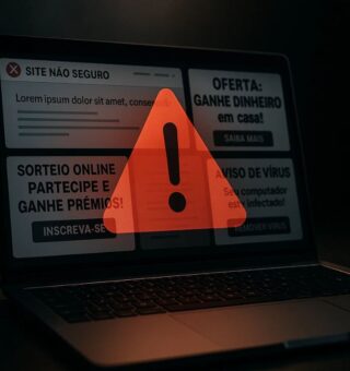 Computador com sites do PROCON para não acessar