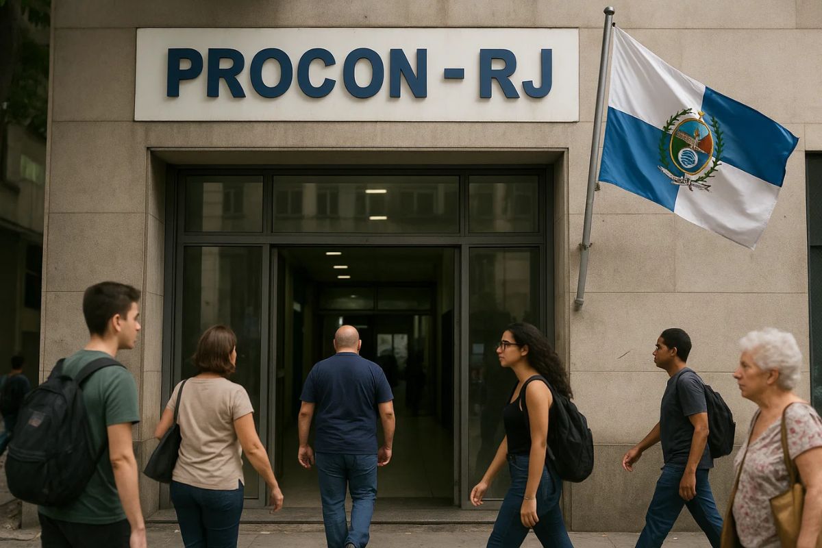 Entrada do Procon RJ